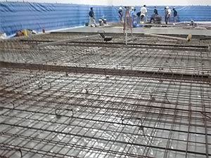 Innovative cold store floor