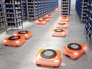 Modern Automated Warehouse